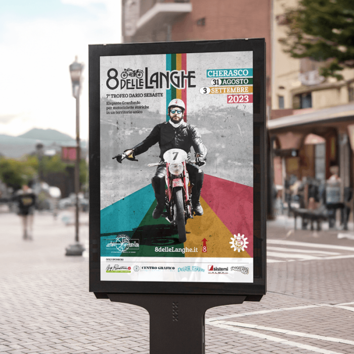 8 delle Langhe – Grafica Evento e Piano Editoriale Social